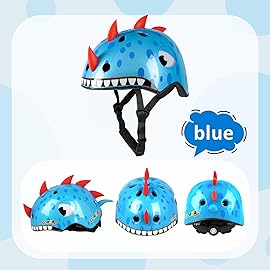 Atphfety Toddler Kids Bike Helmet, Adjustable and Multi-Sport, 3 Sizes for Ages 1-2-3-5-8-14 Years Child Infant Boys Girls