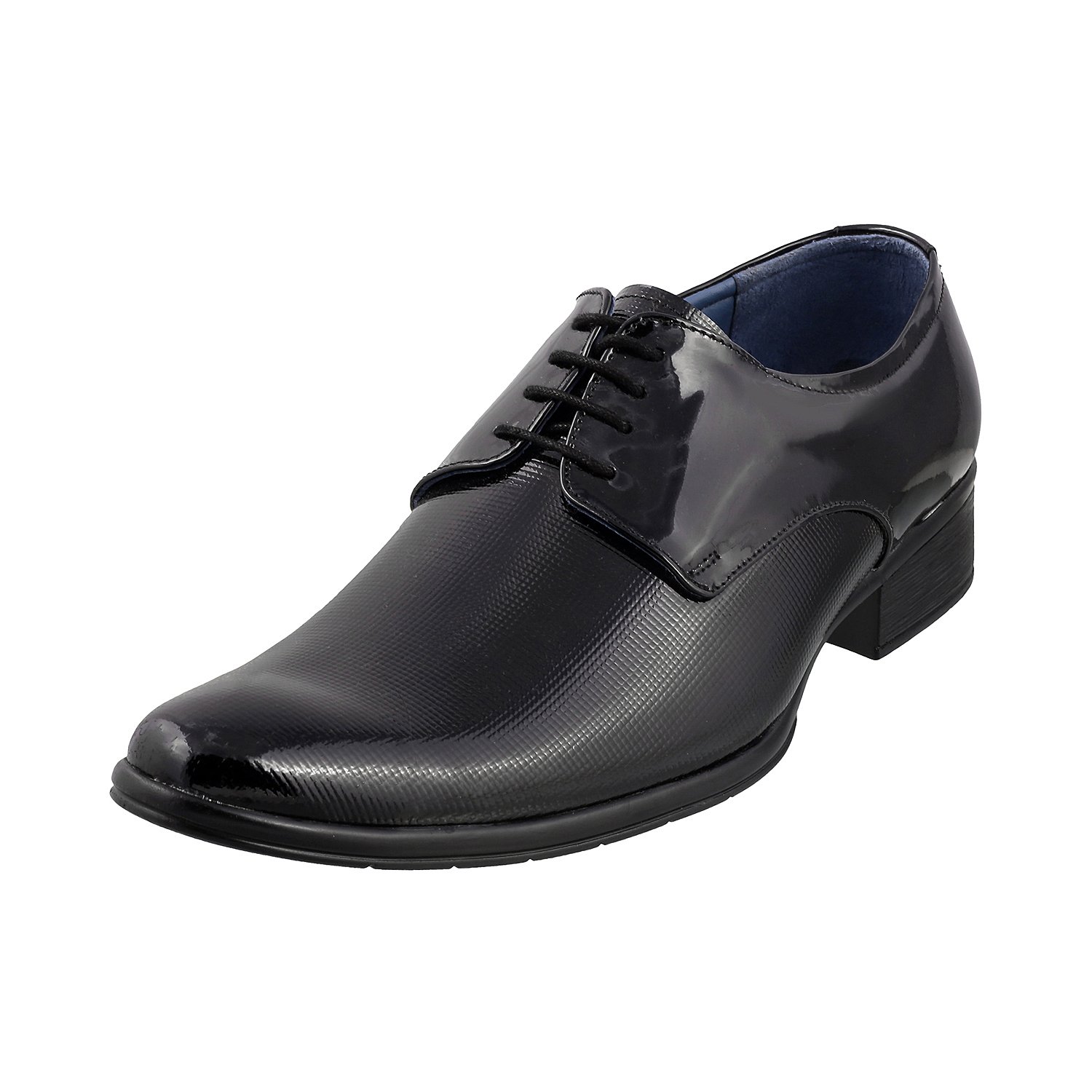Mochi Men Black Leather Formal Lace-up Shoes UK/10 EU/44 (19-5008) (B07BLZVJMS) Amazon Price History, Amazon Price Tracker