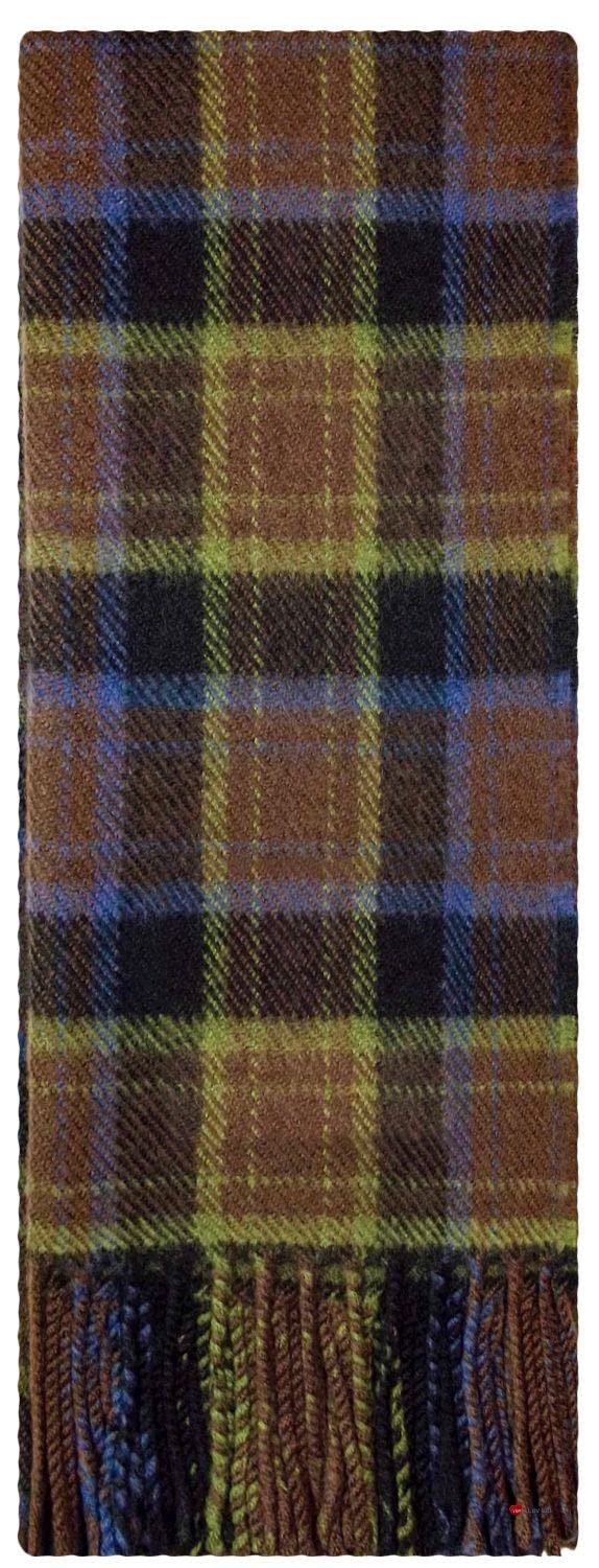 I LUV LTD Irish Tartan Plaid Scarf County Laios Unisex 100% Lambswool