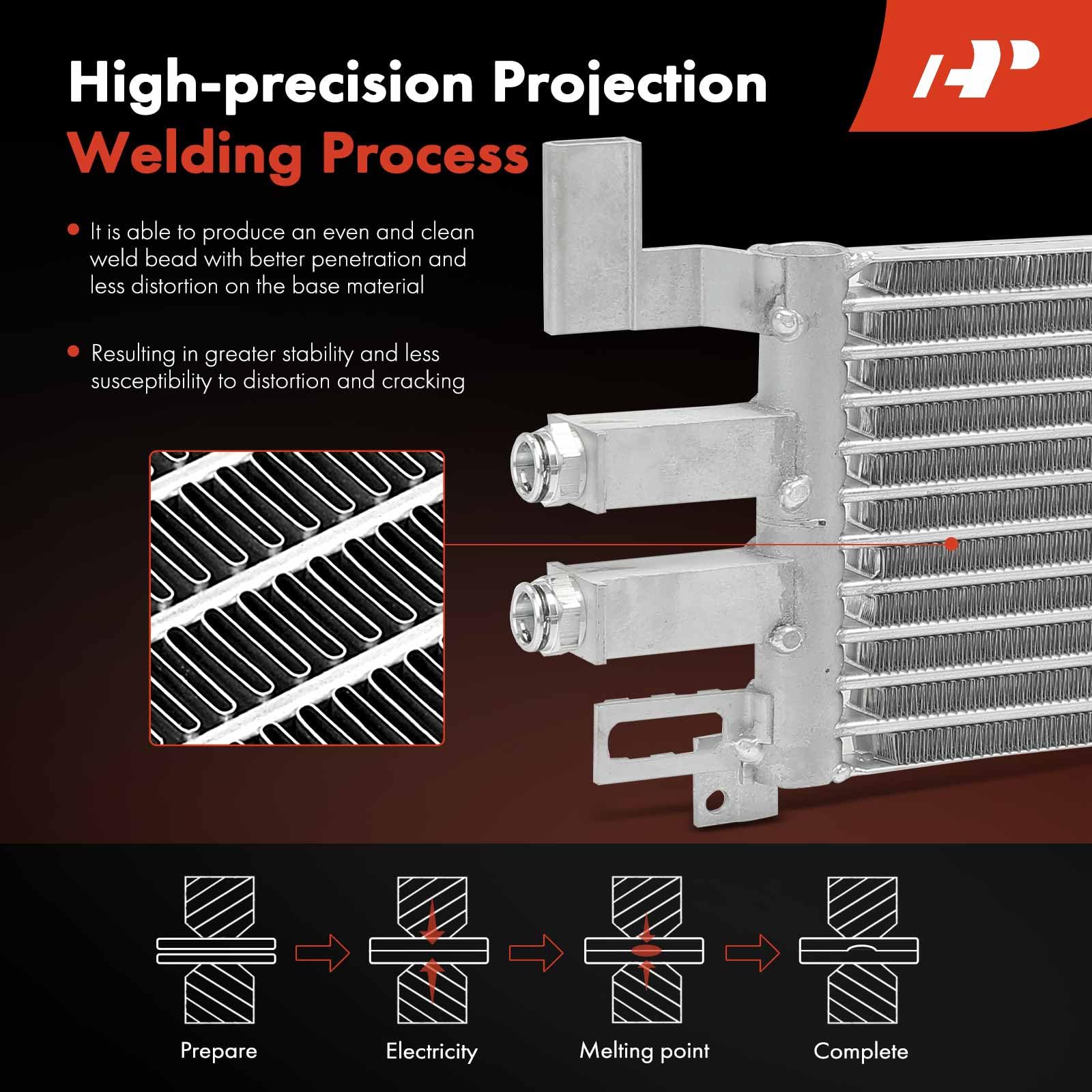 Amazon.com: A-Premium Automatic Transmission Oil Cooler Compatible 