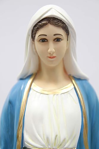Miniatura 8 de Vittoria Collection Estatua italiana de 23.5 pulgadas de Nuestra Señora de Gracia hecha en Italia para jardín interior y exterior