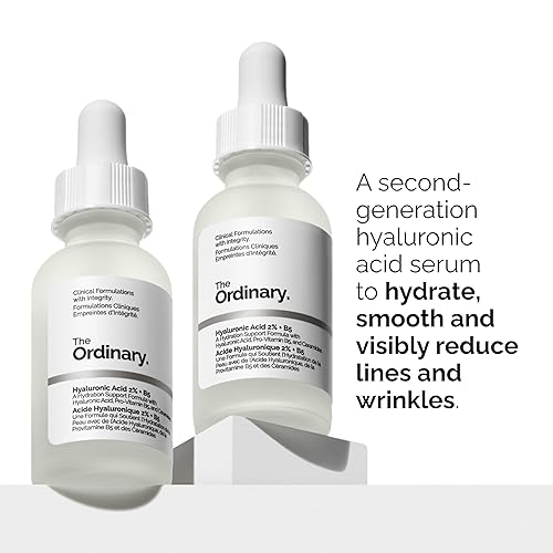 Miniatura 2 de The Ordinary Colección Brighten & Balance para una piel suave y flexible, juego de cuidado de la piel, ácido hialurónico 2% + B5, niacinamida 10% +