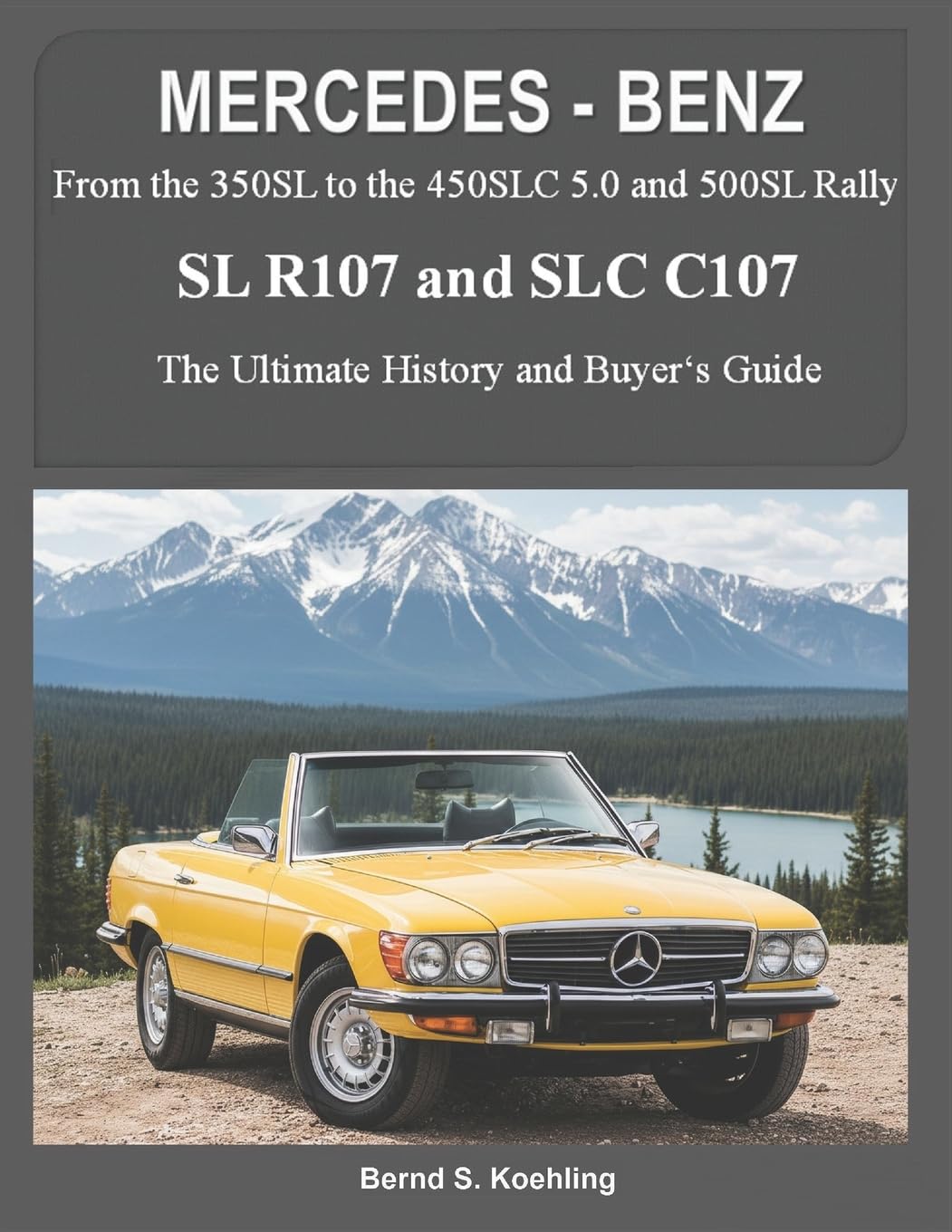 MERCEDES-BENZ, The modern SL cars, The R107 and C107: From the 350SL/SLC to the 560SL and 500 Rally: 1
