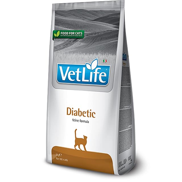 Farmina Vet Life Diabetic Feline Formula Alimento Dietético para Gatos - 2 kg