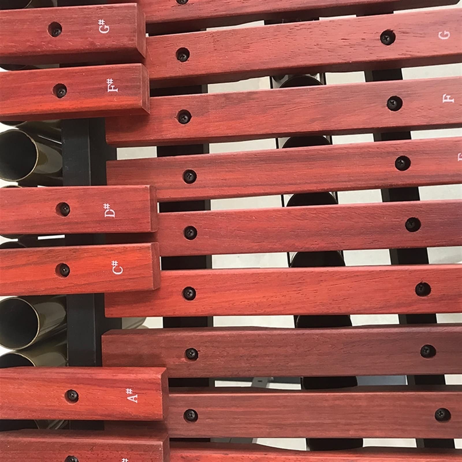 Strumento A Percussione Xilofono A Tubo Sonoro A 32 Bande Pianoforte A Bussare Professionale Piastra in Alluminio Pianoforte Suonare Il Pianoforte xilofone Musical
