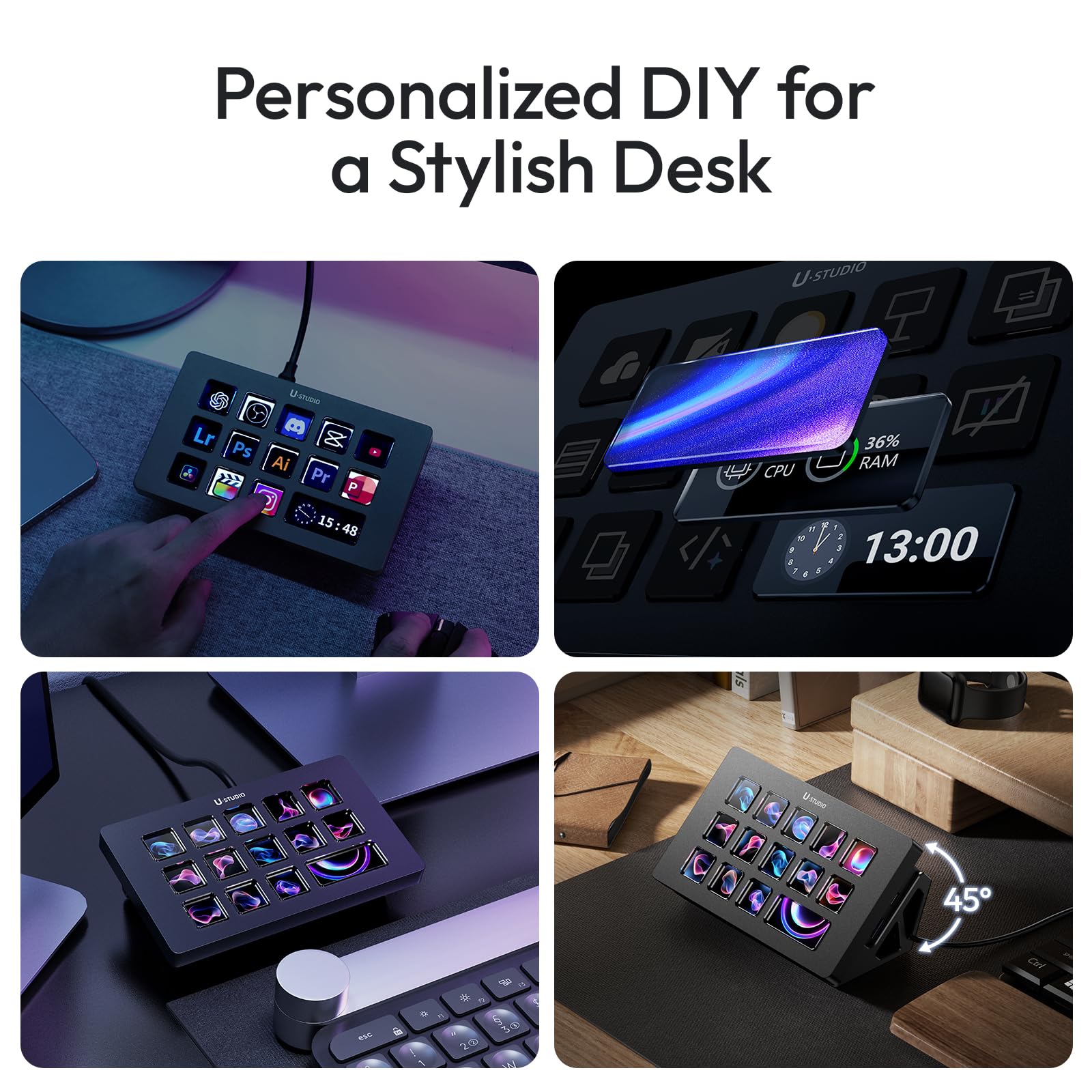 Amazon.com: ULANZI D200H Stream Controller & USB C Docking Station