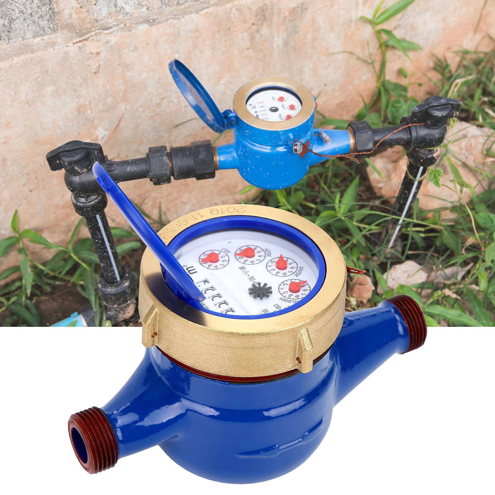 Amazon.co.jp: Water Meter, Wide Application. Various Installation Methods.  Quality Material. Household Water Meter. Measuring Water Consumption in the  ...