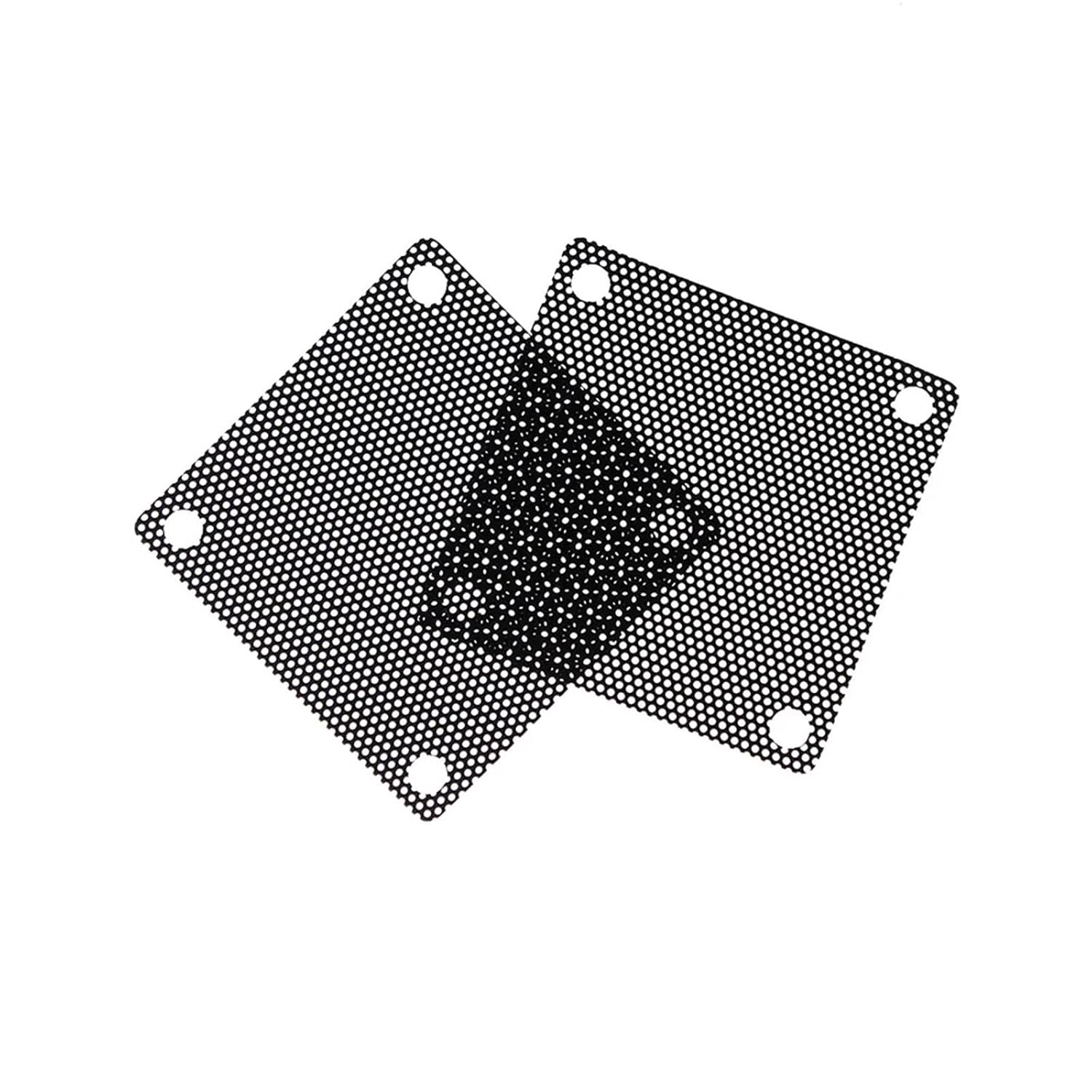 5PCS 5cm 50mm Mesh PVC PC Fan Dust Filter Dustproof Case Computer Mesh Cover Dust Cover 50x50mm PVC Fan Filters