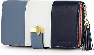 Pomelo Best Women Wallets RFID Ladies Purses with Multiple Card Slots and Roomy Compartment