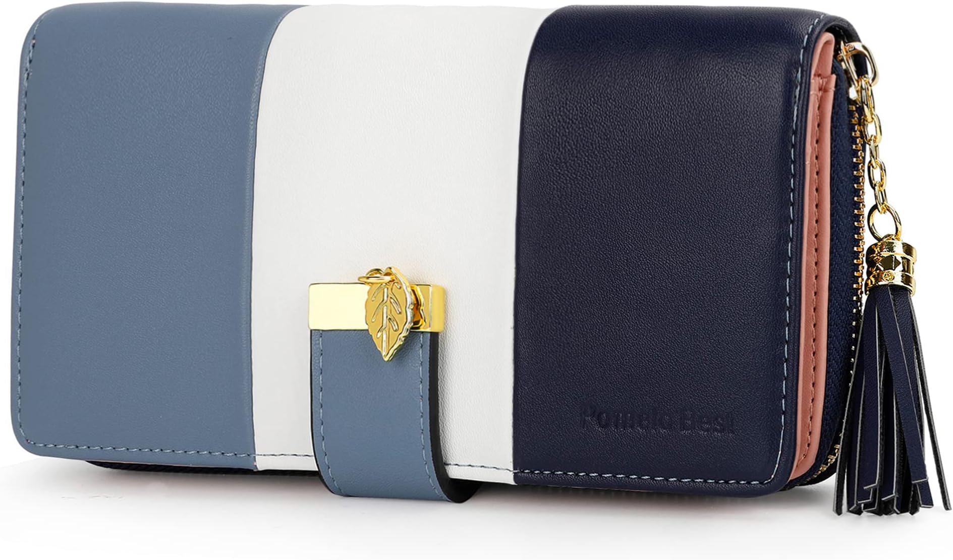 RFID Womens Wallet – Large Capacity Ladies Purse with 12 Card Slots, Fits Phone, Multi-Compartment Organisation, Ideal Gift