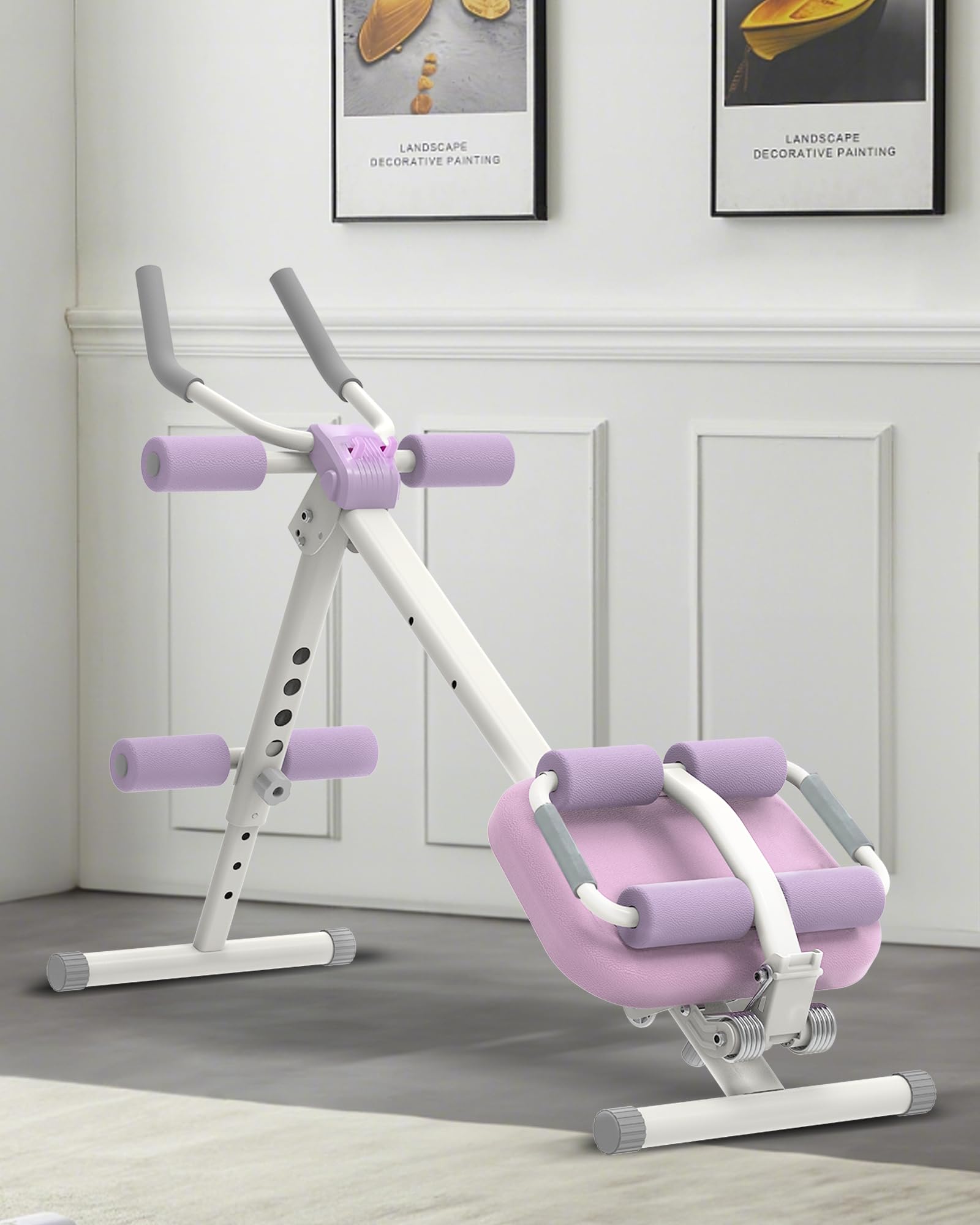 GUUG Machine Abdo Appareil Abdominaux: Multifonction Abdominaux Pliable Musculation Appareil d'appartementSport Maison pour Femmes et Hommes Machine de Musculation
