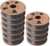 3D Printer Filament, 3D Printer PLA+ Filament, 1.75mm 10 Rolls 3D Printing Materials for 3D Printer&3D Pen(PLA Plus 10GY)