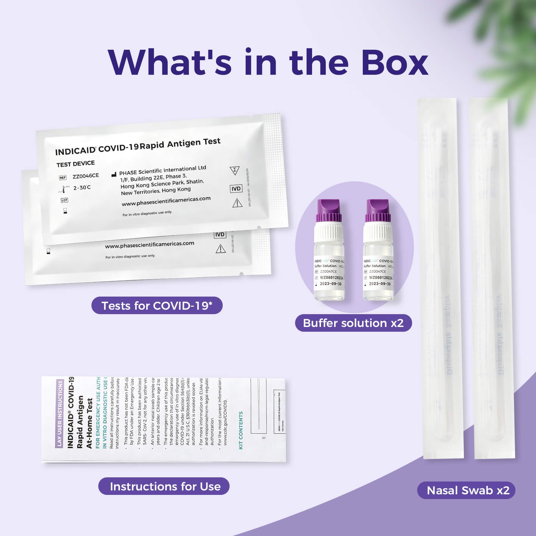 COVID-19 Rapid Test - FDA Authorized & HSA/FSA -5 COVID-19 Rapid Test - FDA Authorized & HSA/FSA -5