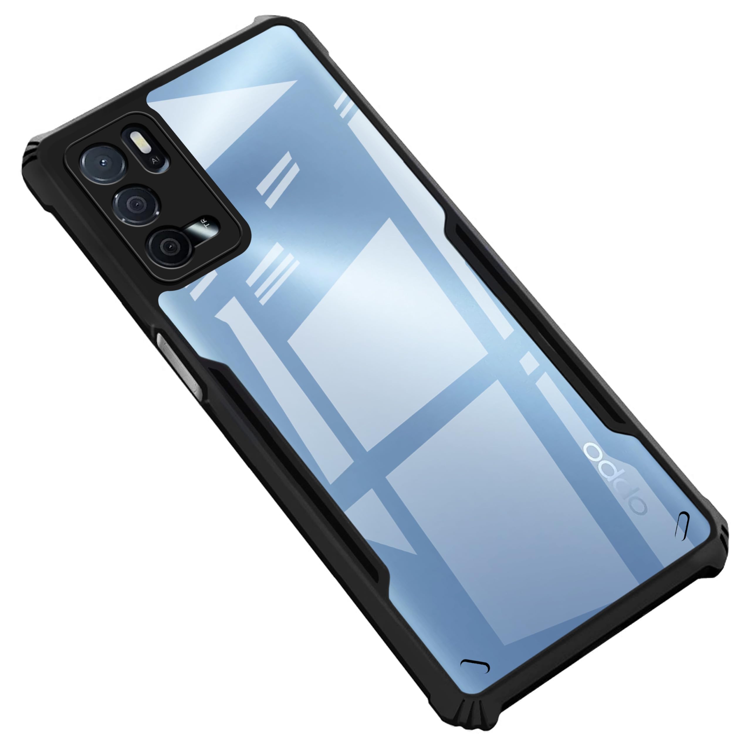 Zapcase Back Case Cover for Oppo A16 | Compatible for Oppo A16 Back Case Cover | 360 Degree Protection Back Cover Case | Clear Case for Oppo A16 with Camera Protection | (TPU + PC | Matte Black) (B0BJ268TL1) Amazon Price History, Amazon Price Tracker