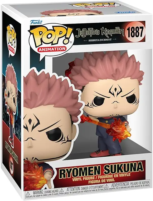 Funko Pop Ryomen Sukuna Jujutsu Kaisen Vinyl Figur - Anime Sammlerstück
