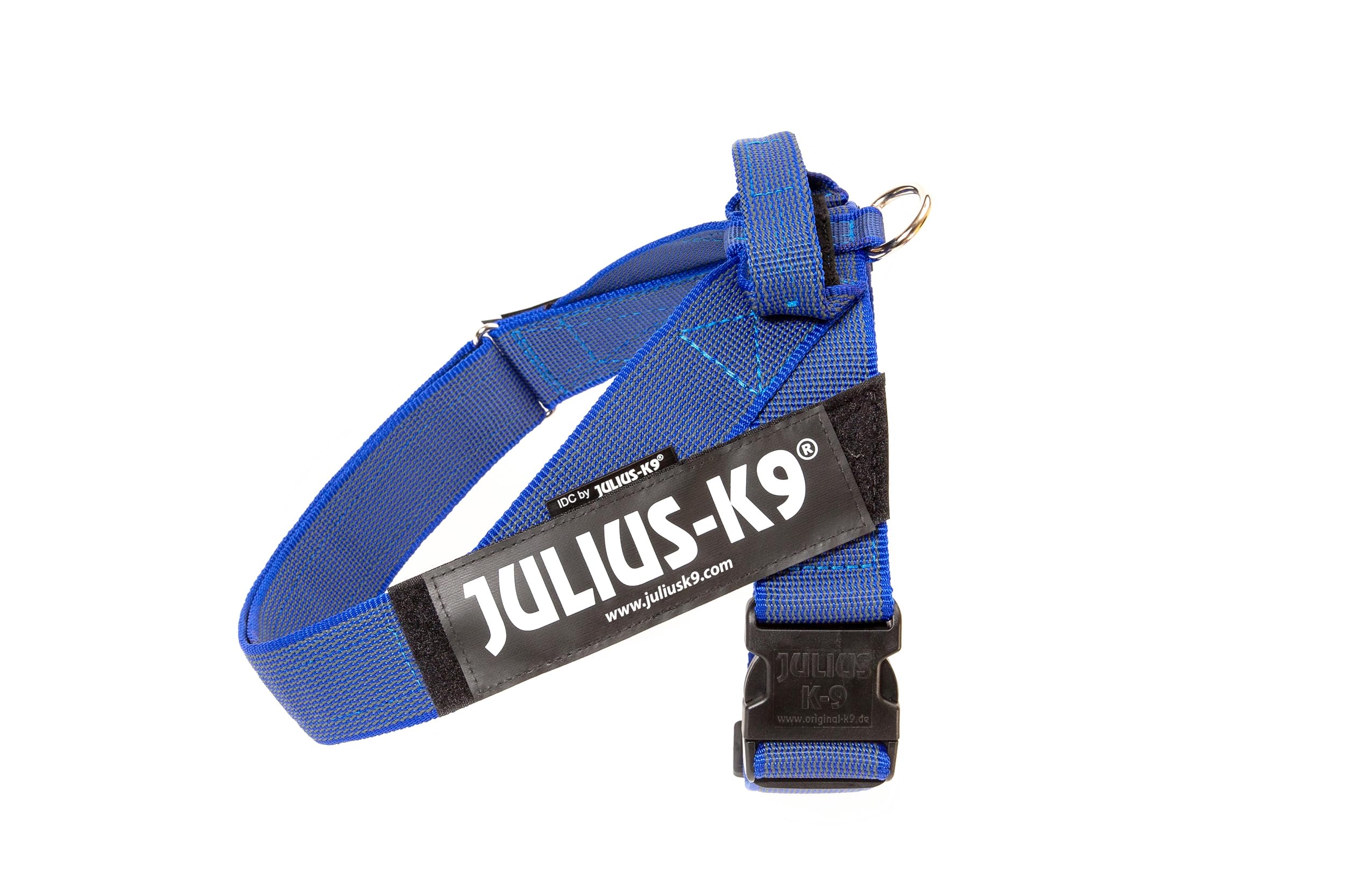 Julius-K9, Harnais à Sangles IDC Color & Gray, Taille 1, Bleu-Gris
