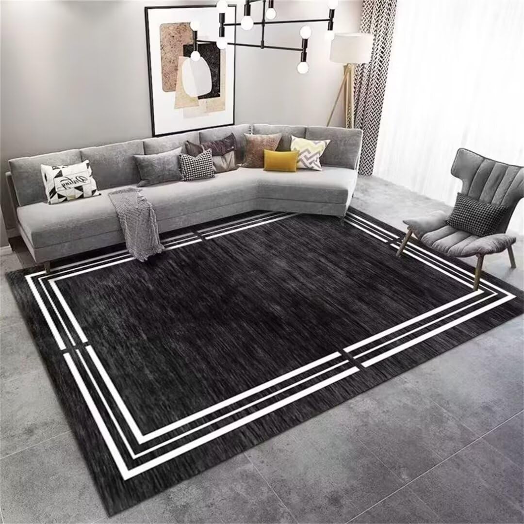 Tapis de couloir grand format 200x250cm lavable et compatible sol chauffant