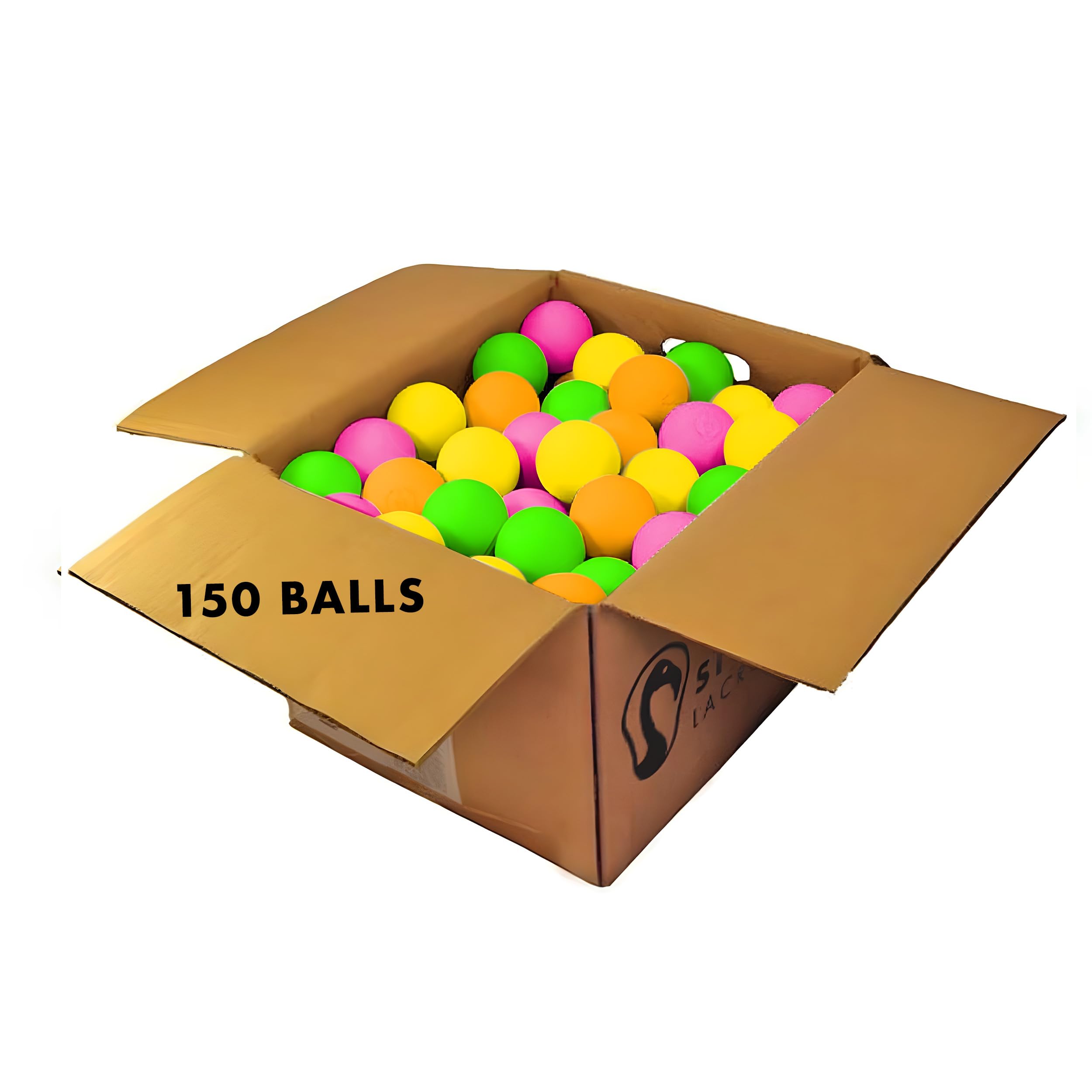 Signature Lacrosse Ball Set - Packs of 2, 4, 8, 12, and 120 - No Chemical Smell Massage Balls, Myofascial Release Tools, Back Roller, Muscle Knot