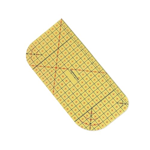 Miniatura 3 de Regla de dobladillo caliente de 3 piezas para acolchar, alta resistencia al calor, regla de medición de planchado en caliente, regla de hierro para