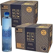 Mineral Water, Fuji Source Water, Fuji Sansui, 16.9 fl oz (500 ml) x 48 Bottles, Natural Water Produced in Japan