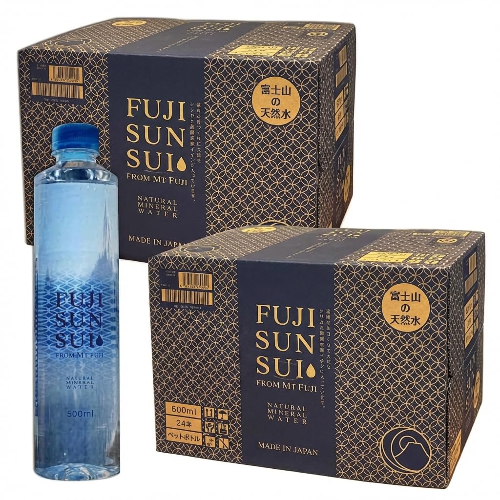 富士の源水 非加熱製法 富士山天然水 500ml×24本×2 48本 シリカ17mg/L PFAS不検出 軟水商品画像