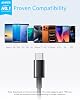 Cable Anker USB A a USB C, cable USB a USB C (2 paquetes, 6 pies, negro) | Para iPhone 17, Samsung Galaxy S10/S10+, LG V30, Beats Fit Pro y más 3