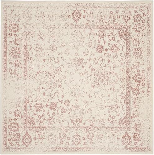 Miniatura 58 de Safavieh colección Adirondack - Alfombra de área, 8 x 10 pies, gris pizarra y marfil, diseño oriental desgastado, no desprende pelusa, fácil