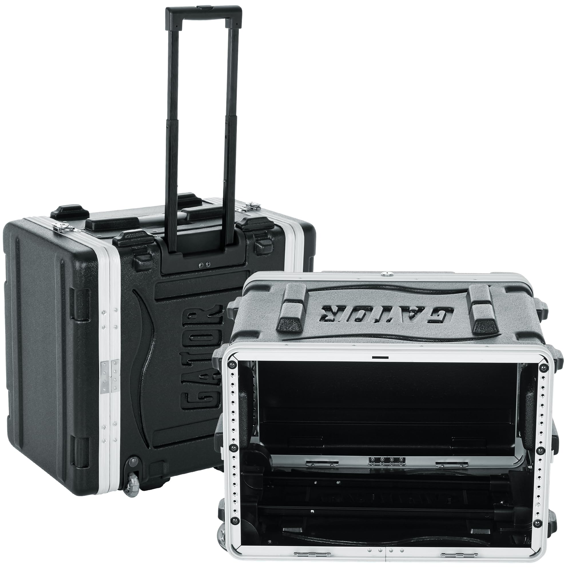 Amazon.com: Gator Cases Lightweight Rolling 6U Rack Case with