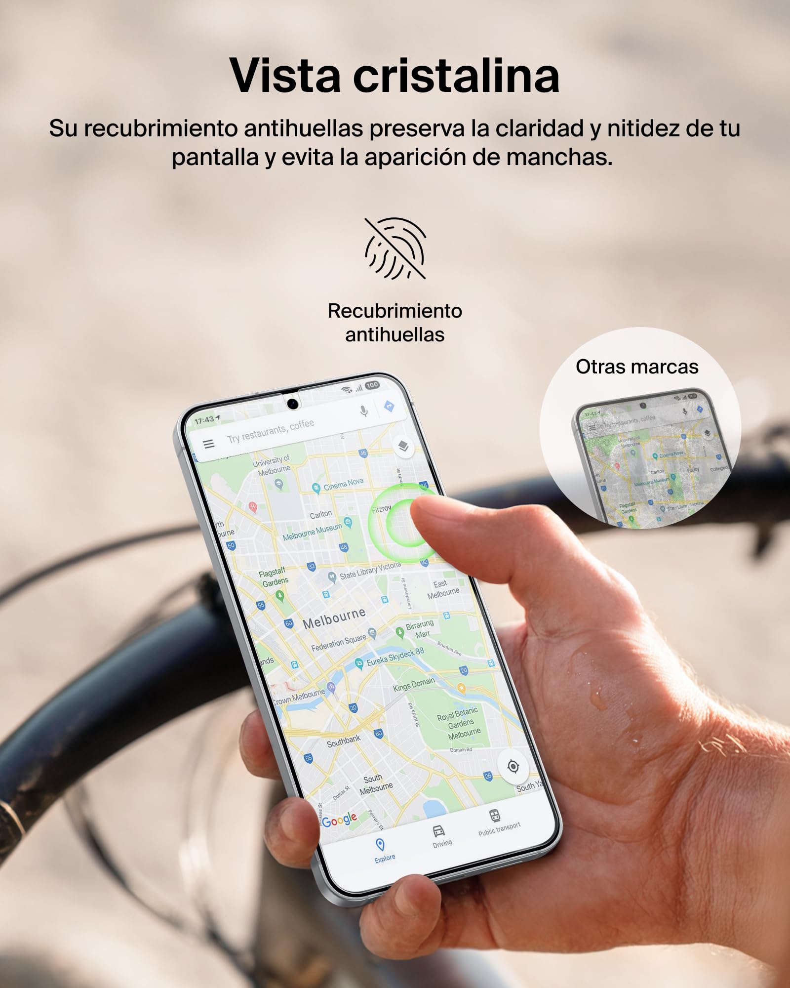 Belkin ScreenForce Titan SmartShield Privacy Protector Pantalla Samsung Galaxy S26, Filtro de Privacidad, Antiarañazos, Antimpactos y Antihuellas, Bandeja de Alineación Fácil Instalación sin Burbujas
