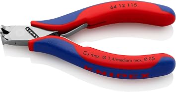 KNIPEX Electronics End Cutting Nipper 115 mm, 64 12 115