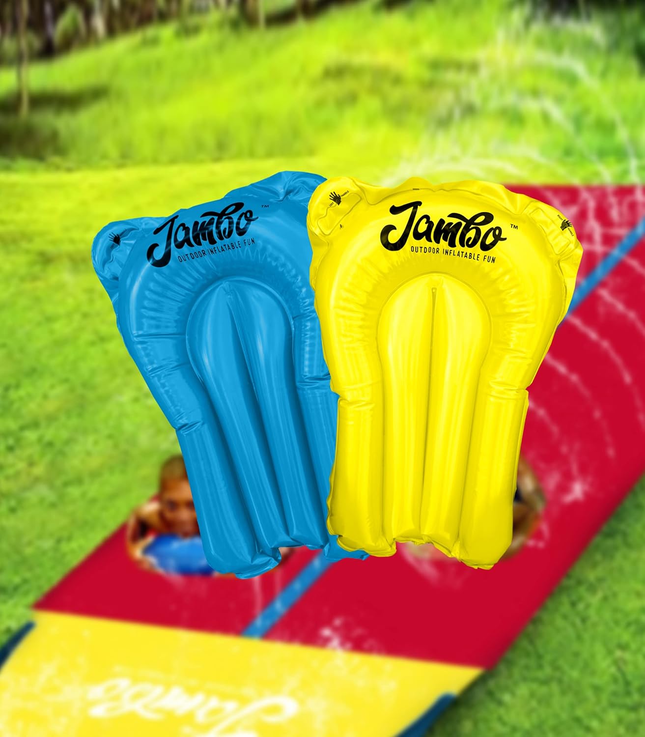 JAMBO 2 Pack Replacement Boards for Slip Splash and Slide
