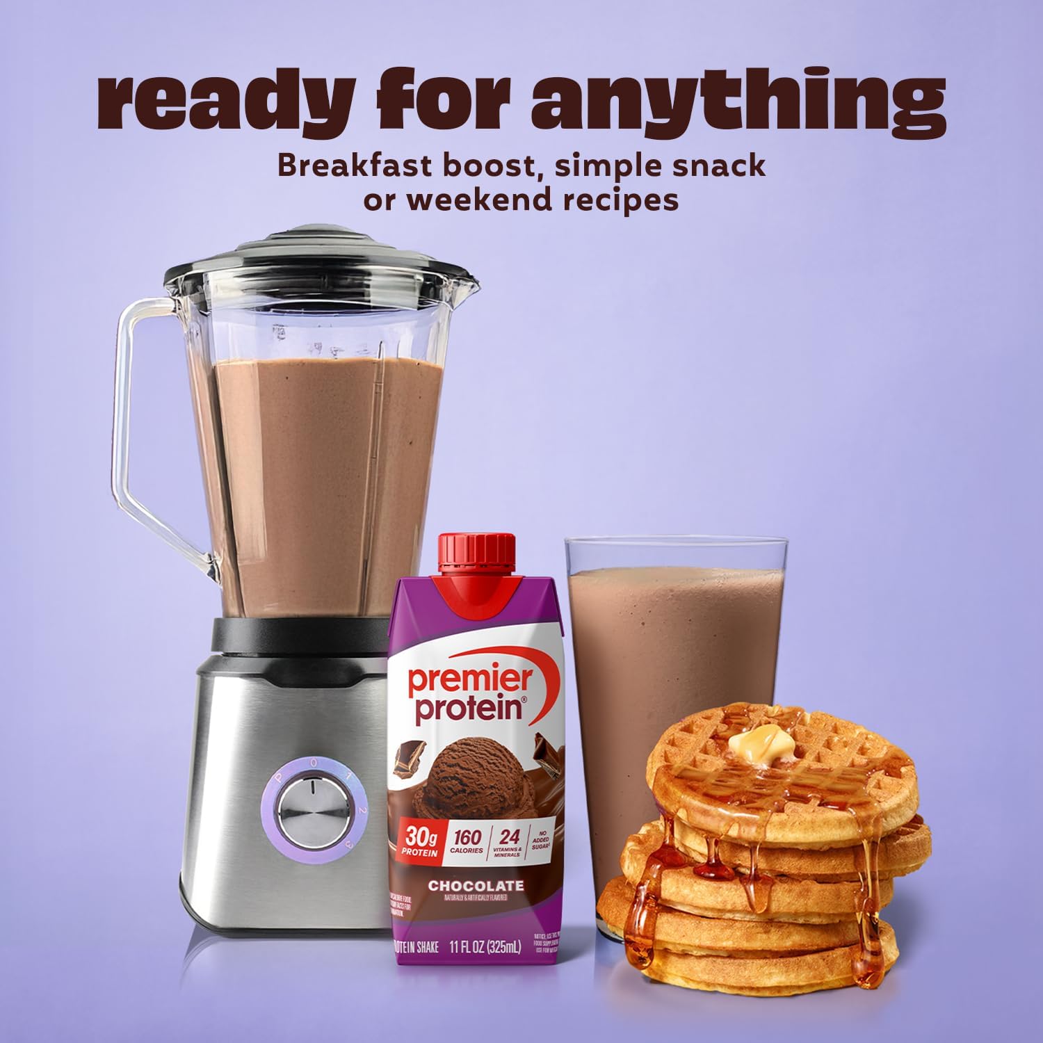 Shake, Chocolate, Protein, No Added Sr, 24 Vitins &