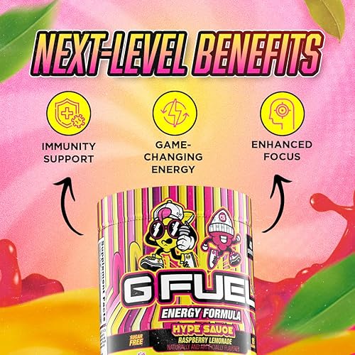 Vista 53 de GAMMA LABS G Fuel Blue Ice Energy Powder, sin azúcar, suplemento de enfoque de cafeína limpia, sabor a frambuesa azul, amino focal, mezcla