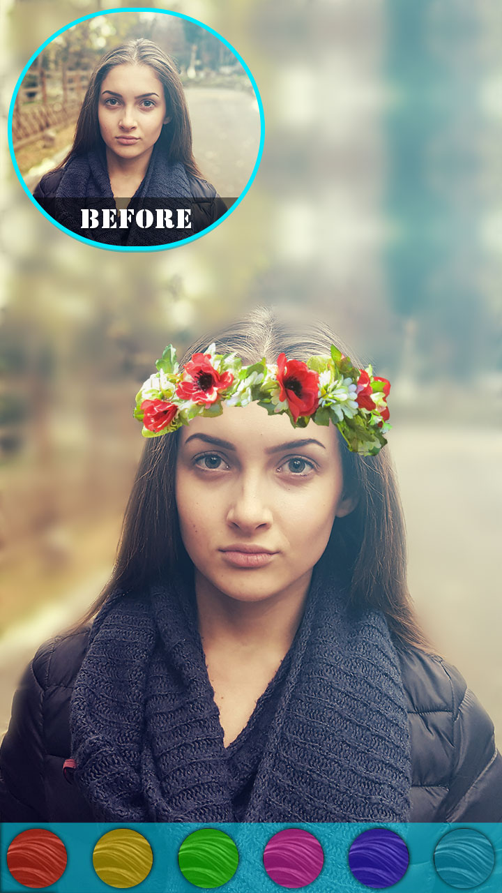 Flower Crown Photo Editor App on Amazon Appstore