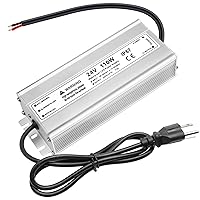 Vista 9 de Fuente de alimentación LED de 30 W y 12 voltios, controlador LED IP67 impermeable, convertidor de CA de 110 V a 12 V CC, transformador LED de salida