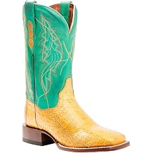 Dan Post Womens Exotic Watersnake Skin Western Boot Broad Square Toe - Dpp5701