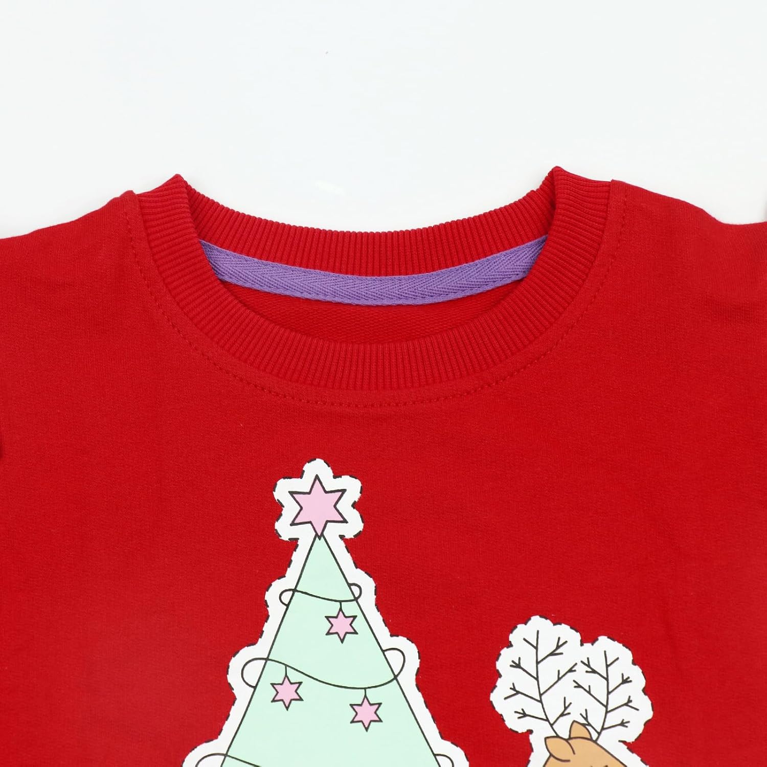 Toddler Girls Christmas Sweatshirts Ugly Xmas Sweater Kids Reindeer Pullover Shirts Tops 2 Years