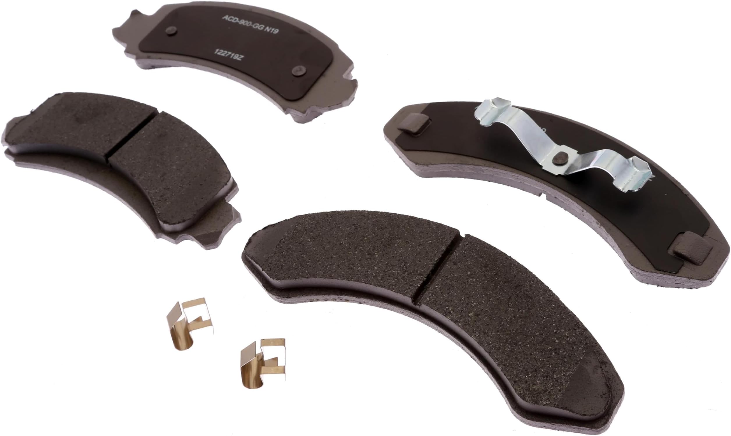 ACDelco Front Ceramic Brake Pads 14D804CH | O'Reilly Auto Parts