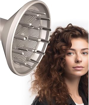 Diffuser Attachment for Shark Hair Dryer, Waves, Curly and Coily Hair Styling Tool, Enhance Natural Curl Accessories for Flex Style Blow Dryer Stylers, Not -FlexStyle