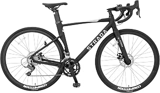 SPEEDWORLD ロードバイク 700C SHIMANO16段変速 アルミフレーム 機械式ディスクブレーキ ドロップハンドル | ①SHIMANO製16段変速で快適な走行 ②軽量アルミフレーム採用 ③前後機械式ディスクブレーキ搭載 ④内装ケーブル仕様ですっきりした外観 ⑤通勤・通学・ロングライド対応