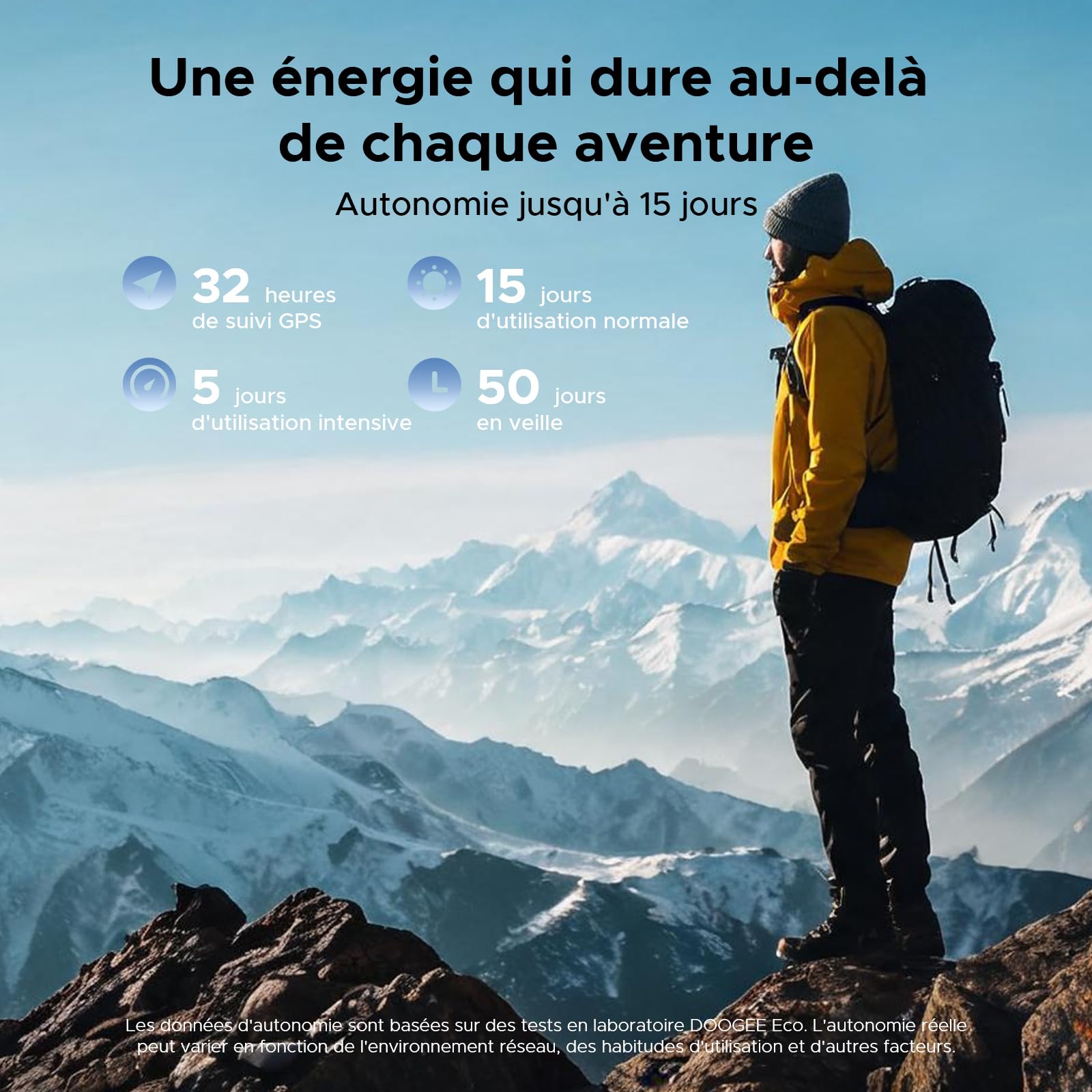 Anymoving M1 Pro Montre Connectée Homme, Écran AMOLED 1,5", GPS Double Bande, 170+ Modes Sportifs, Autonomie 15 Jours, Assistant Vocal IA, Étanche 5ATM, Montre Sport pour l'Extérieur