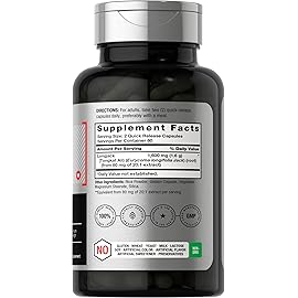 Horbach Longjack Tongkat Ali for Men and Women | 1600mg | 120 Capsules | Extract Supplement | Maximum Strength Pills | Eurycoma Longifolia | Non-GMO and Gluten Free