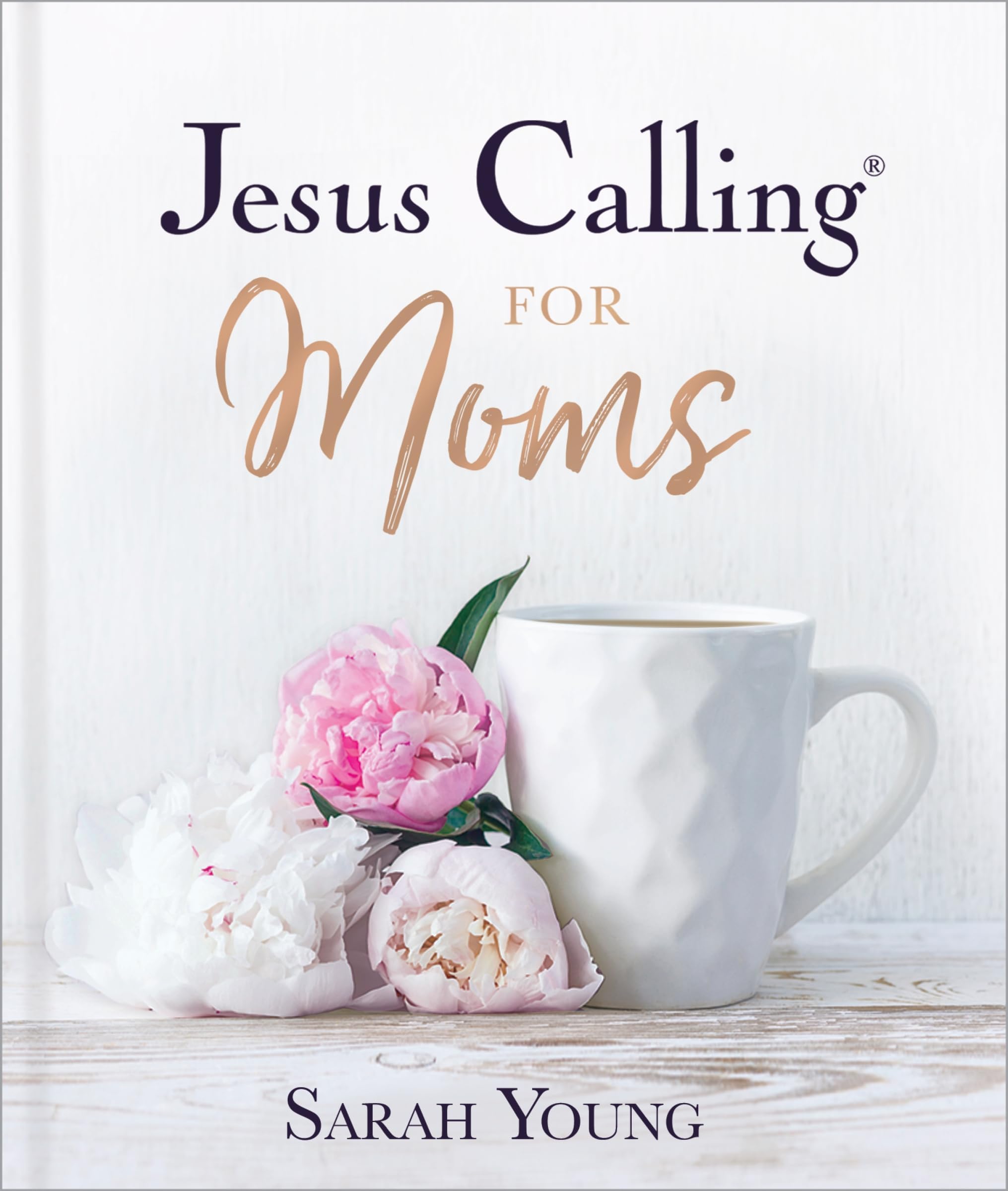 Jesus Calling for Moms, Padded Hardcover, with Full Scriptures: Devotions for Strength, Comfort, and Encouragement (50-Day Devotional) – The Perfect Mother’s Day Gift for Moms