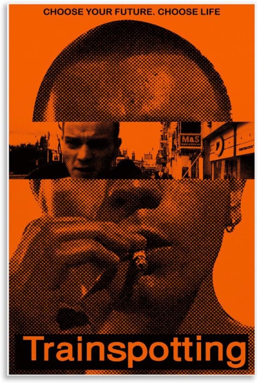 YUANYING Trainspotting Movie Posters Art Wall Posters for Room Aesthetic Canvas Wall Art Print Posters 12x18inch(30x45cm)