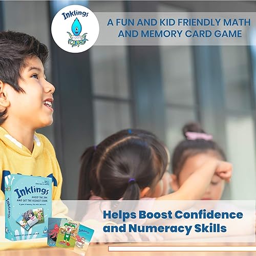 Miniatura 6 de Inklings Juego de cartas de matemáticas y memoria para niños, edades de 5 años en adelante, divertido e interactivo, aprendizaje temprano y