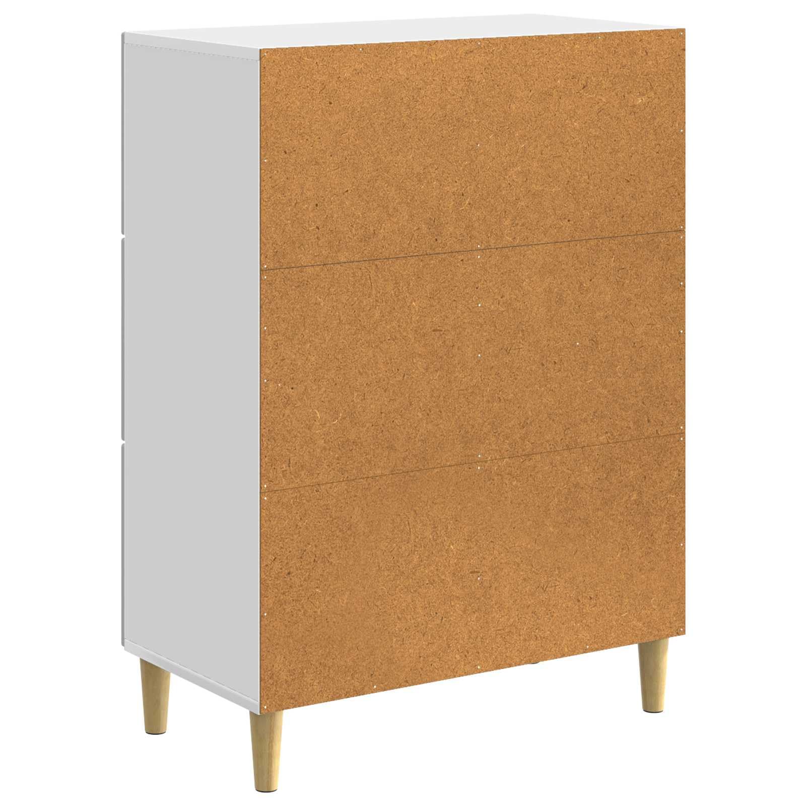 Credenza bianca lucida, 66 x 34,5 x 90 cm