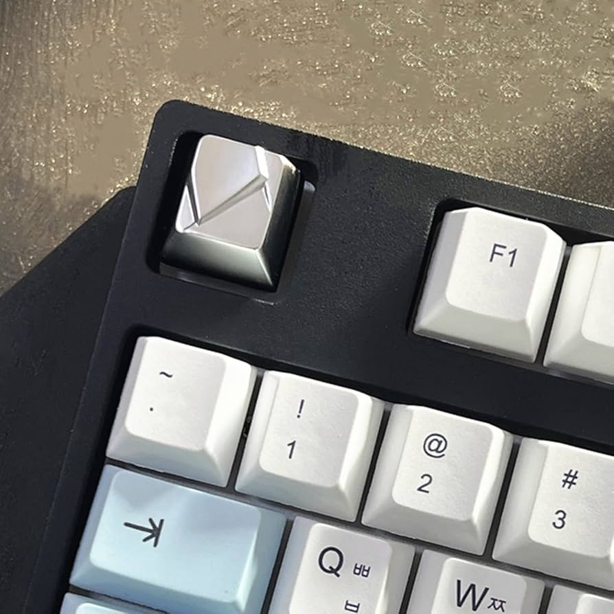 Amazon | MECHKYP メタル職人キーキャップ、CNC亜鉛合金カスタム