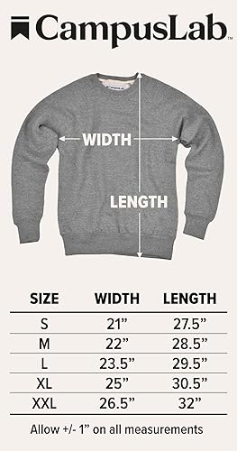 Miniatura 7 de Collegiate Classic Alumni Seal - Sudadera unisex para adultos, diseño ajustado con cuello redondo