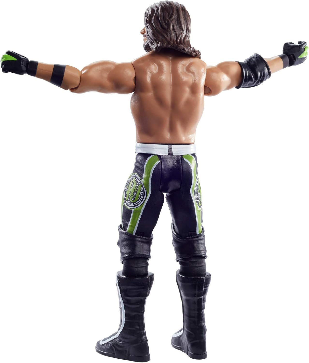 WWE AJ Styles Basic Series #103 Action Figure in 6-inch Scale with Articulation & Ring Gear