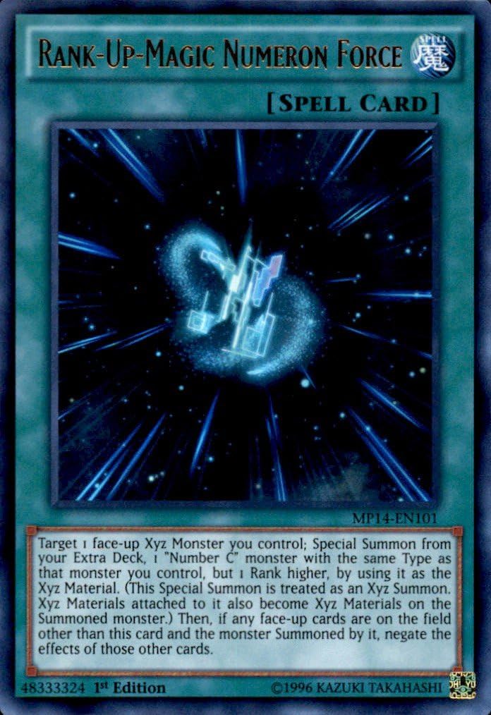 Yu-Gi-Oh! - Rank-Up-Magic Numeron Force (MP14-EN101) - Mega Pack 2014 - 1st Edition - Ultra Rare